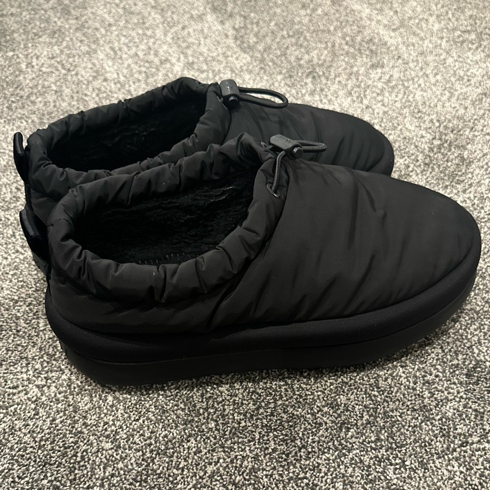Black Platform Ugg Slippers